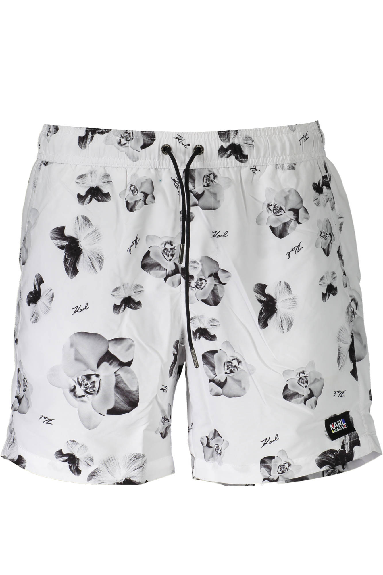 Μαγιό Karl Lagerfeld Beachwear για άνδρες – Λευκό