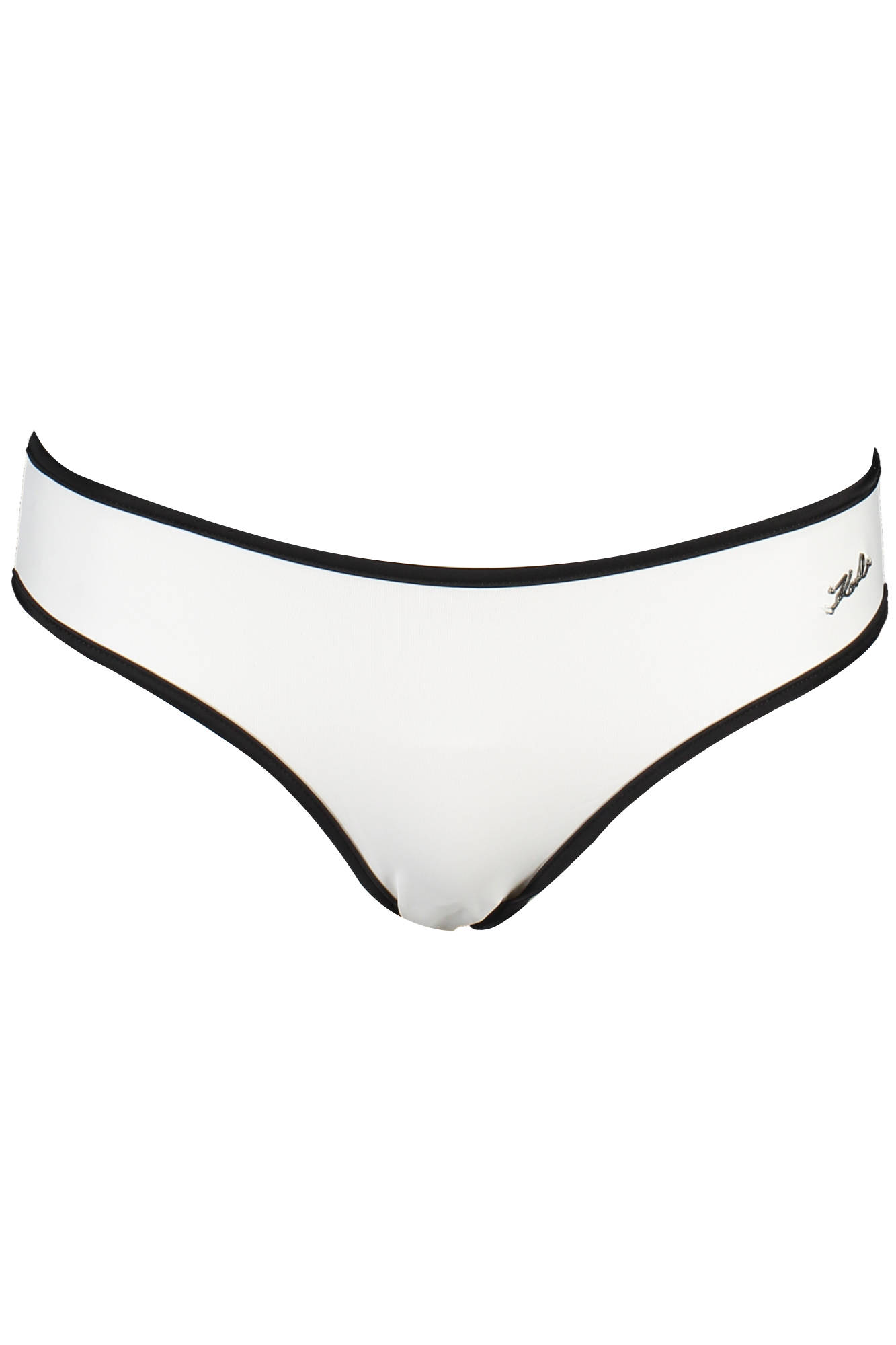 Μαγιό Karl Lagerfeld Beachwear για γυναίκες – Λευκό