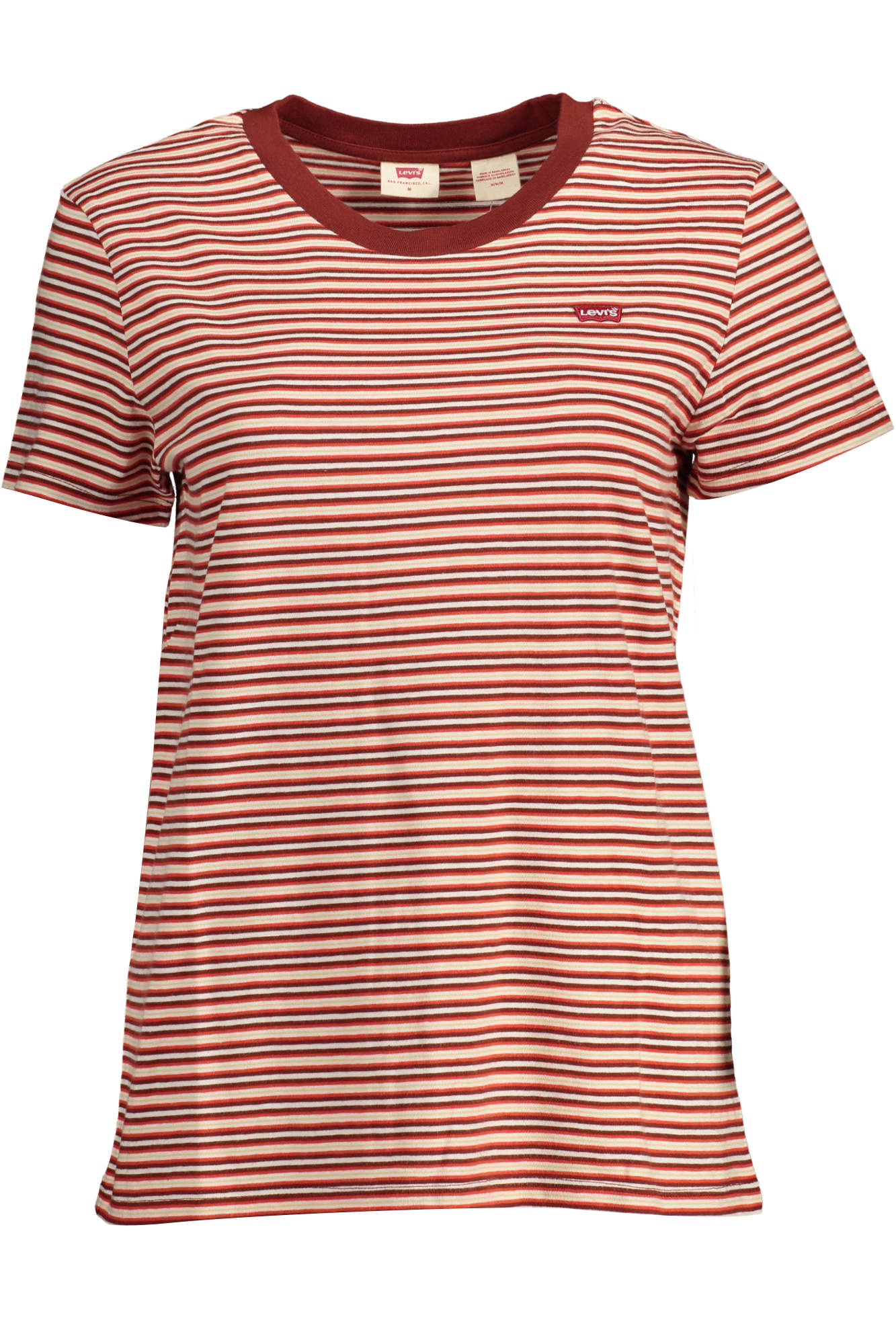 T-shirt Levi'S για γυναίκες – Κόκκινο