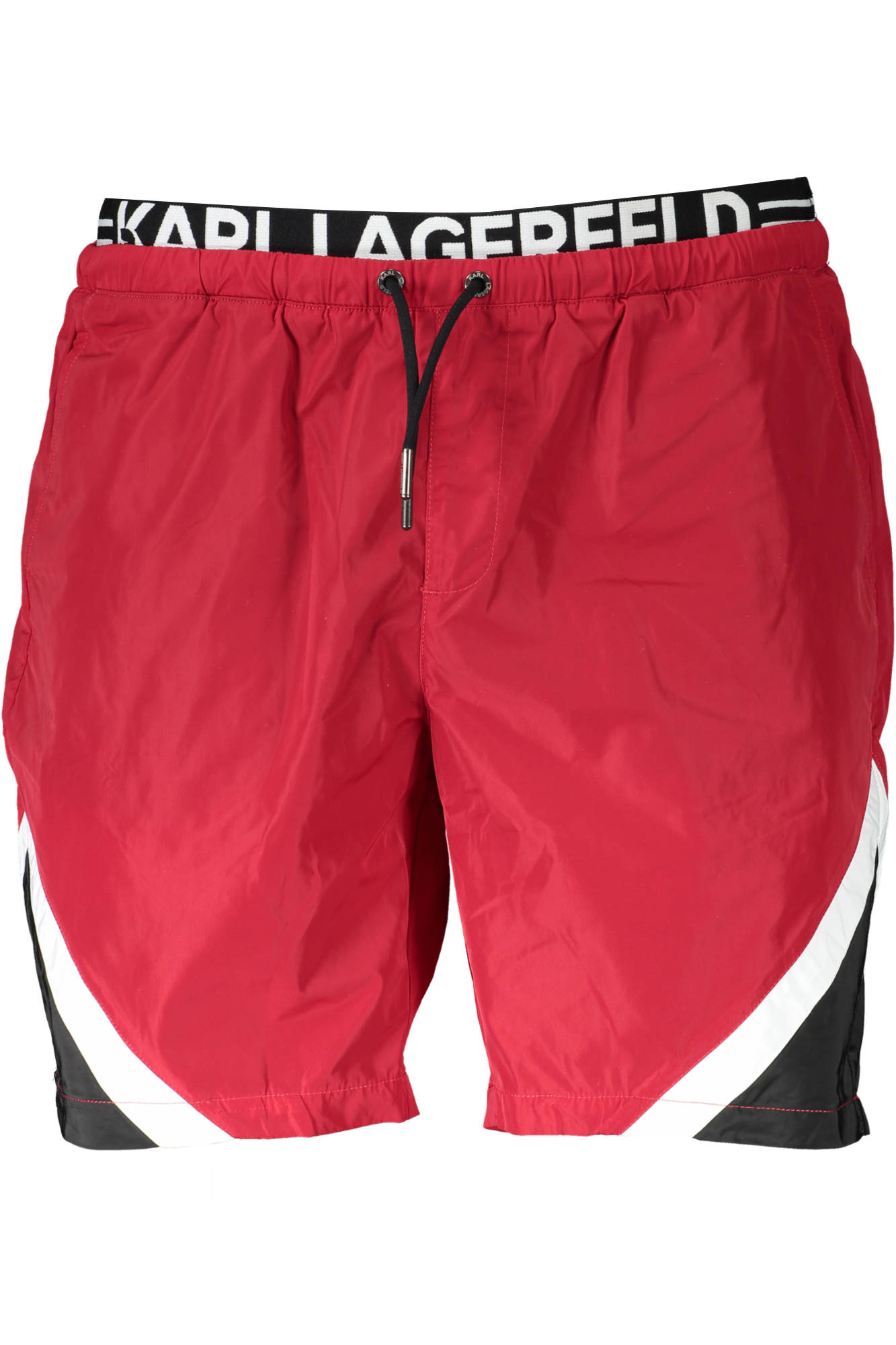 Μαγιό Karl Lagerfeld Beachwear για άνδρες – Κόκκινο