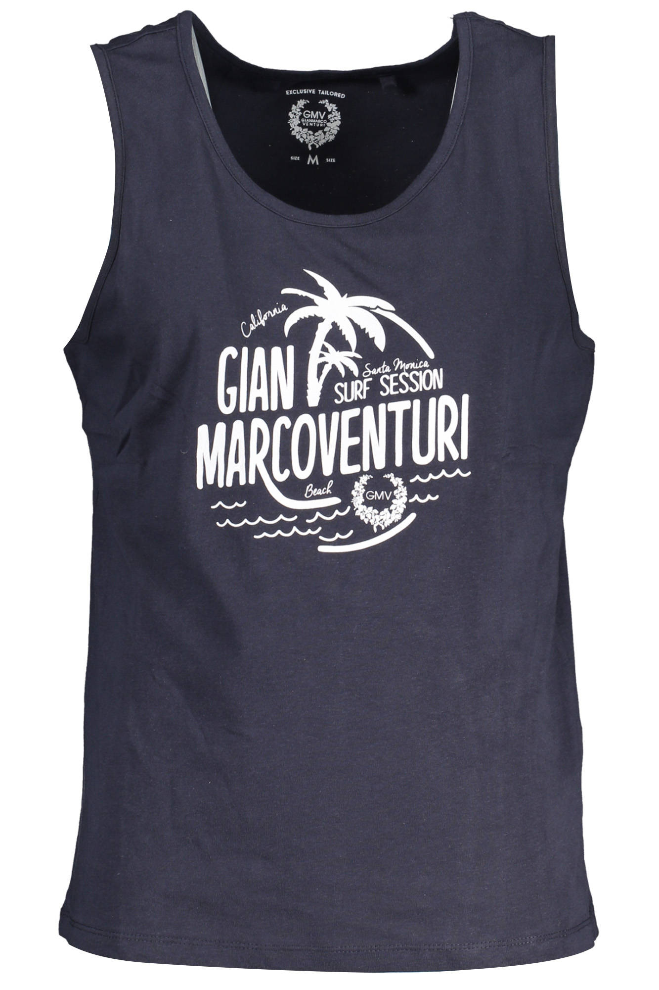 Αμάνικη μπλούζα Gian Marco Venturi για άνδρες – Μπλε