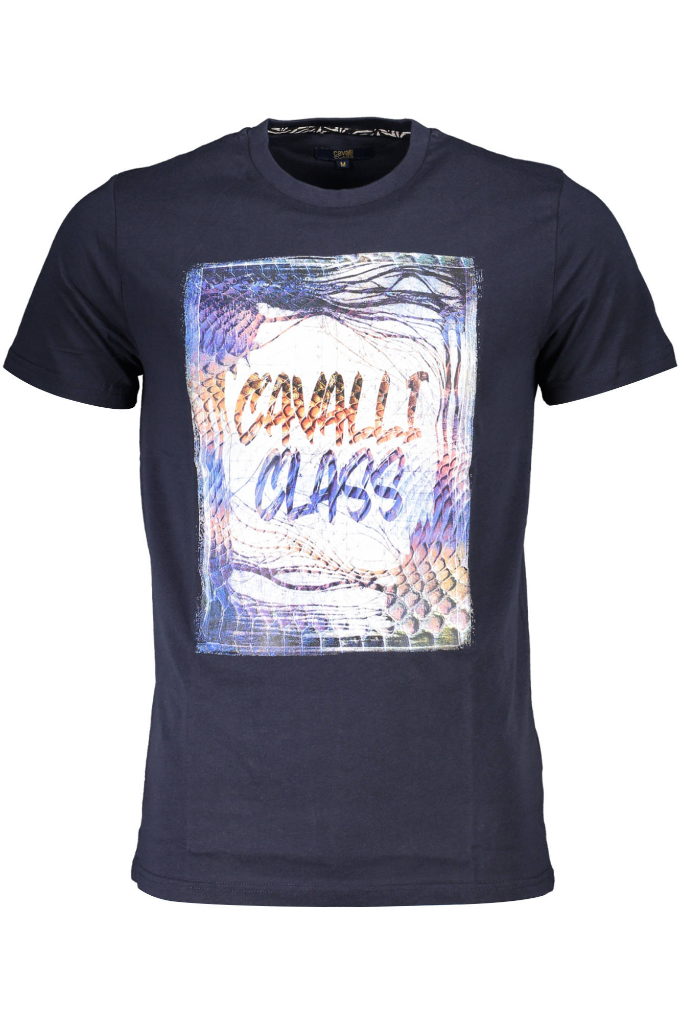 T-shirt Cavalli Class για άνδρες – Μπλε