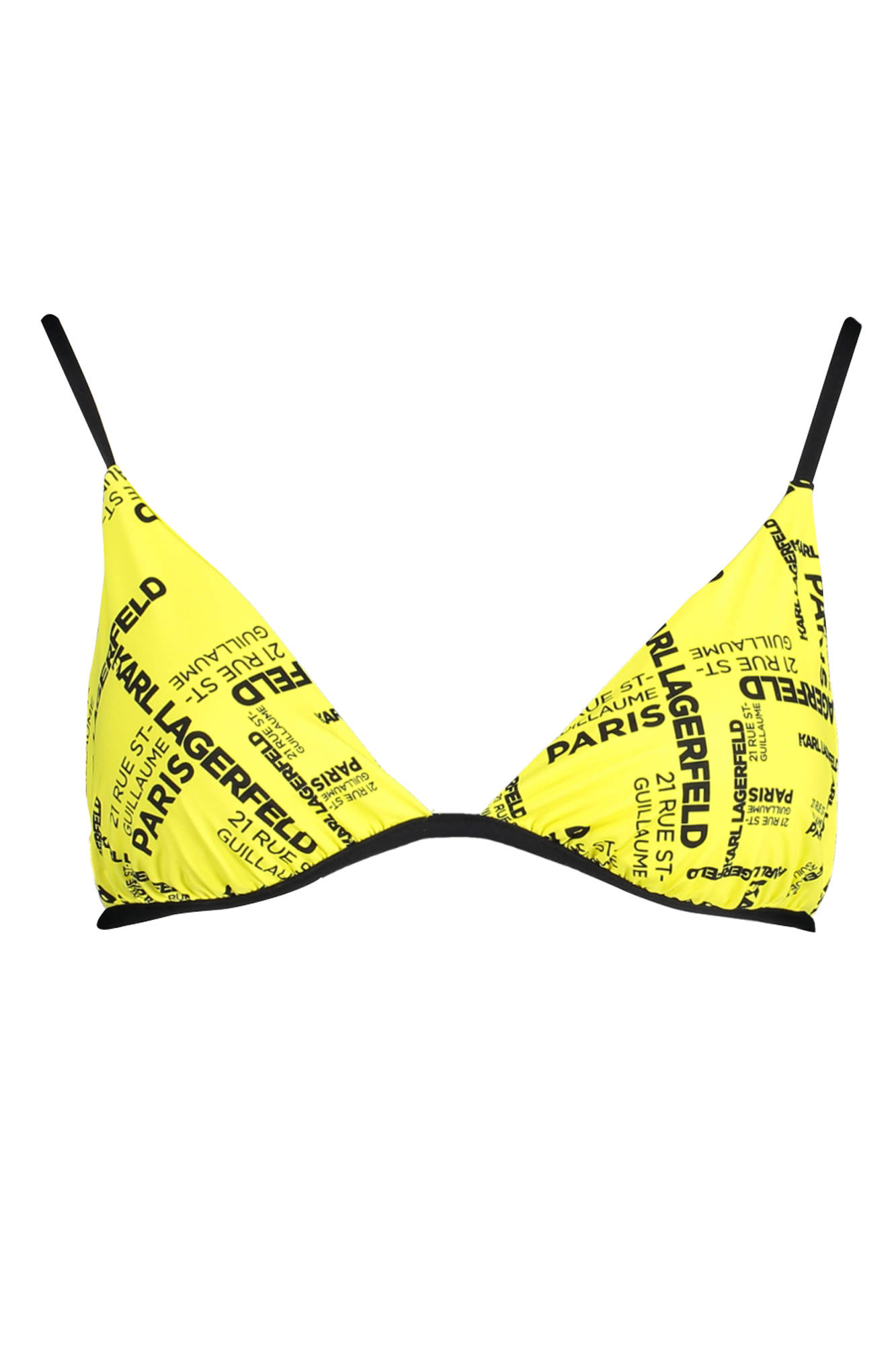 Μαγιό Karl Lagerfeld Beachwear για γυναίκες – Κίτρινο