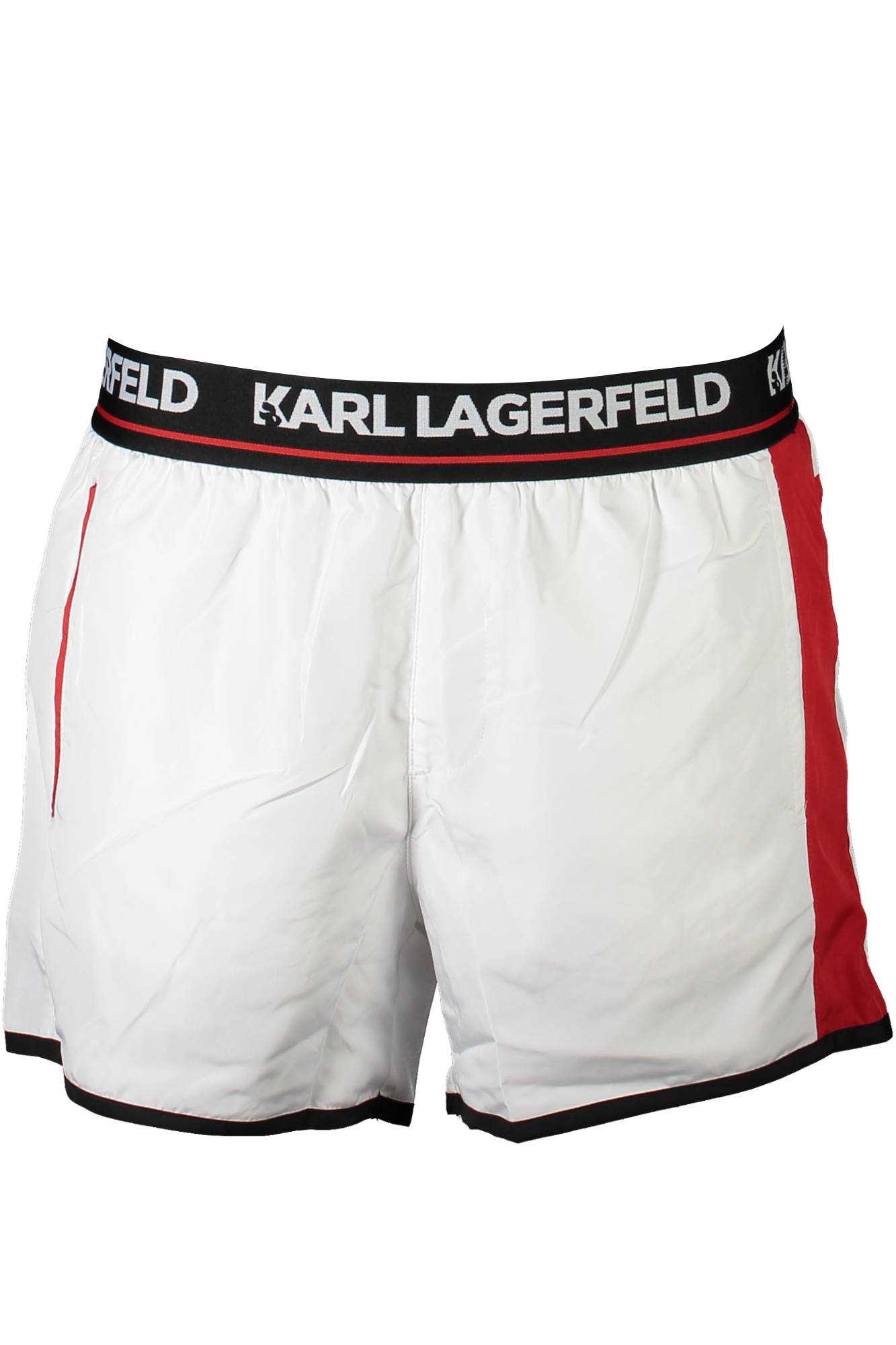 Μαγιό Karl Lagerfeld Beachwear για άνδρες – Λευκό