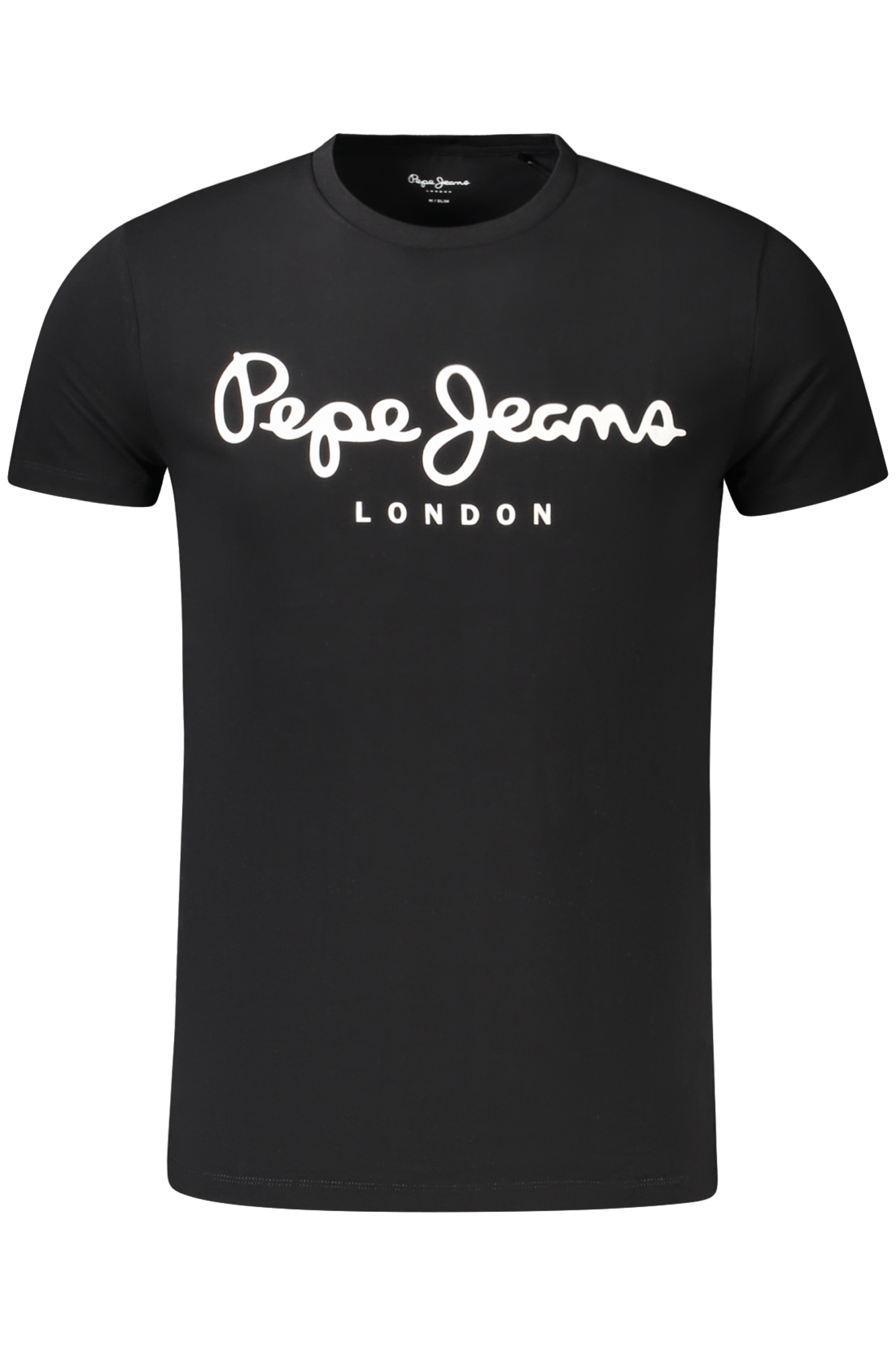 T-shirt Pepe Jeans για άνδρες – Μαύρο