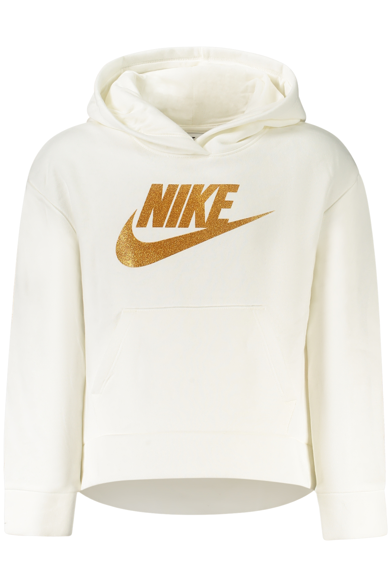 Φούτερ με κουκούλα NIKE για κορίτσια – Λευκό
