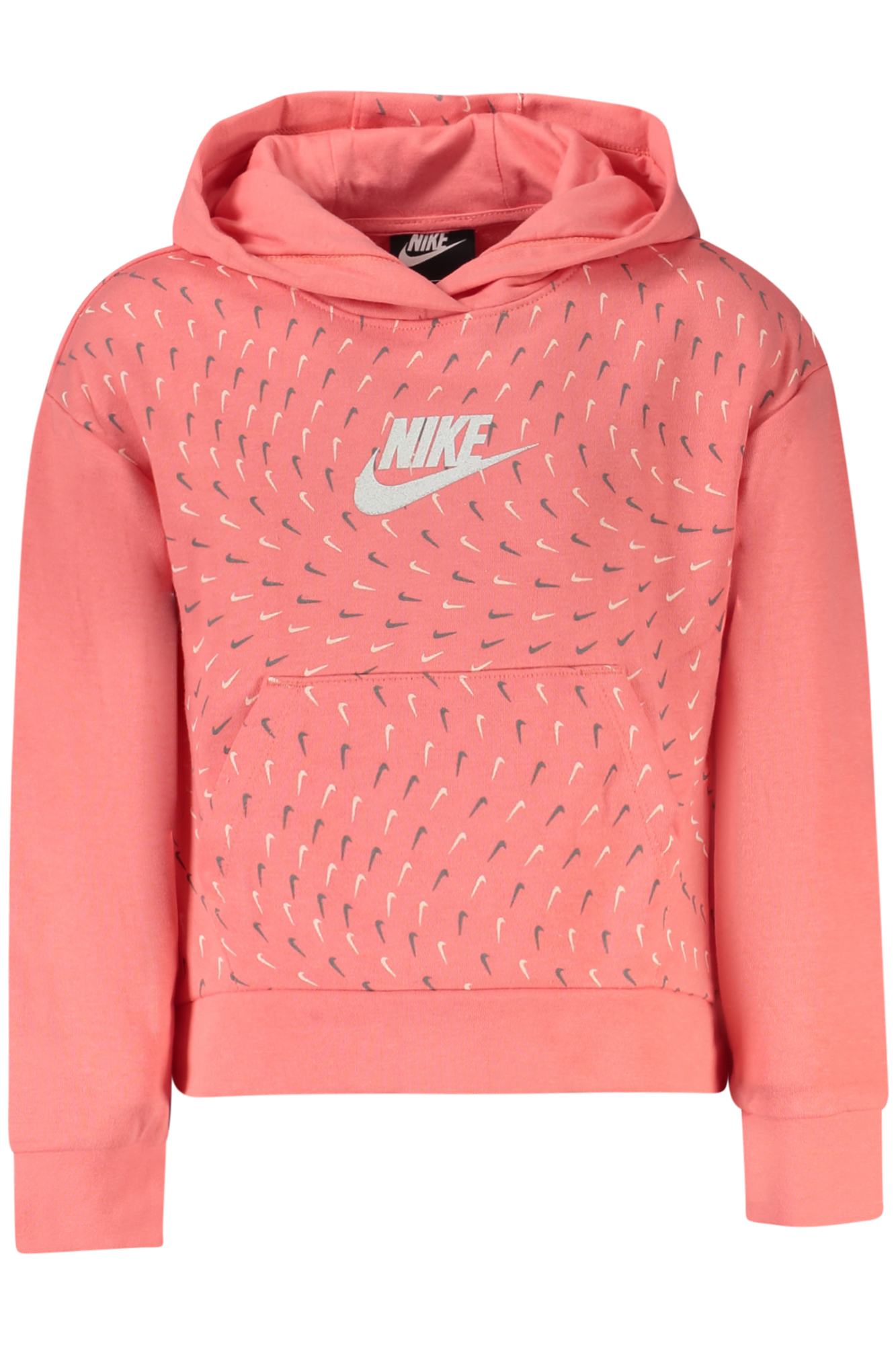 Φούτερ με κουκούλα NIKE για κορίτσια – Ροζ