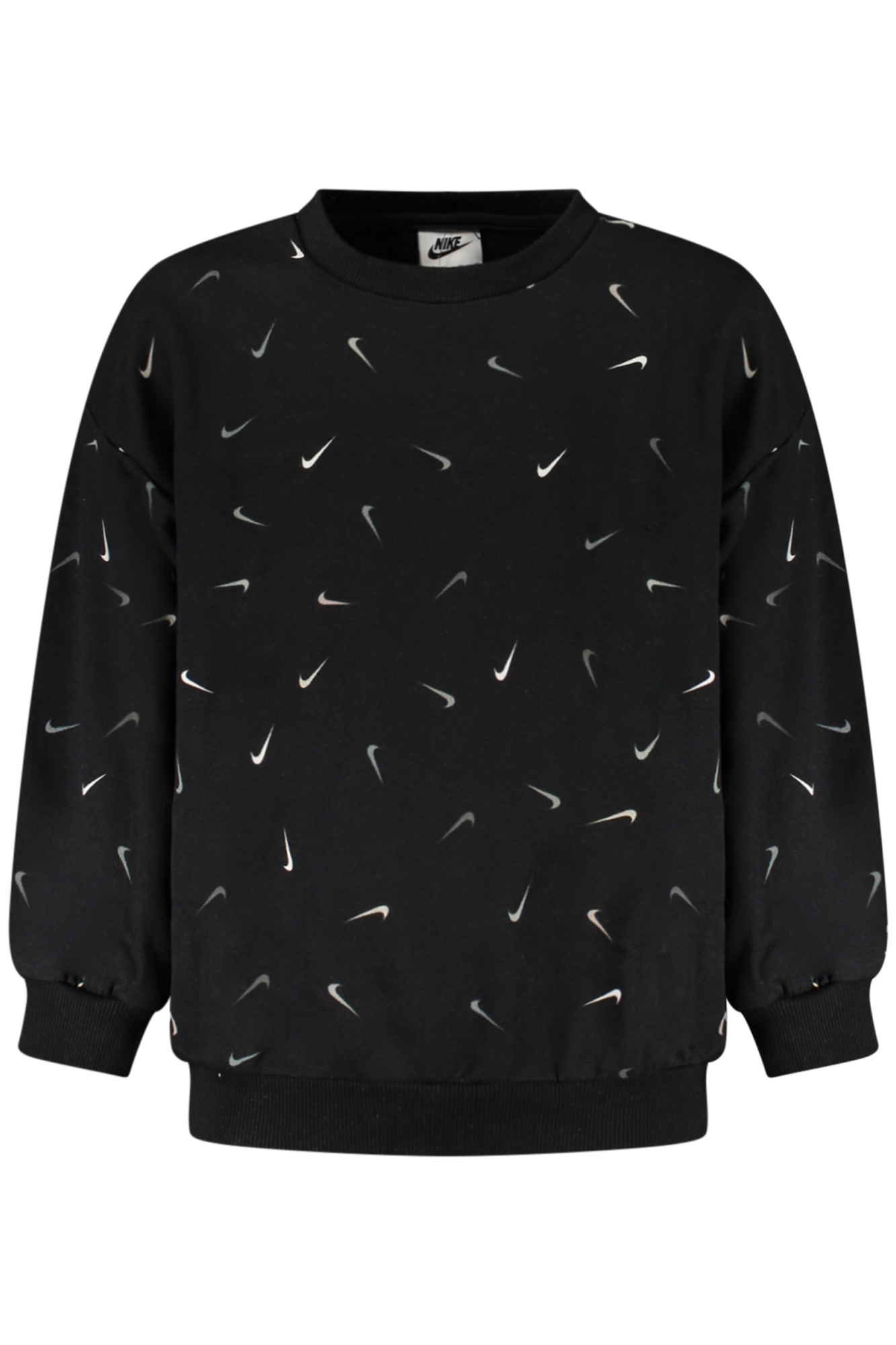 Φούτερ με κουκούλα NIKE για κορίτσια – Μαύρο