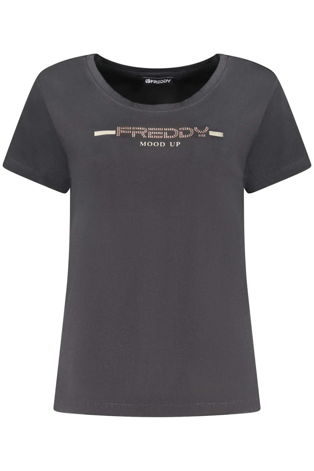 T-shirt FREDDY για γυναίκες – Μαύρο