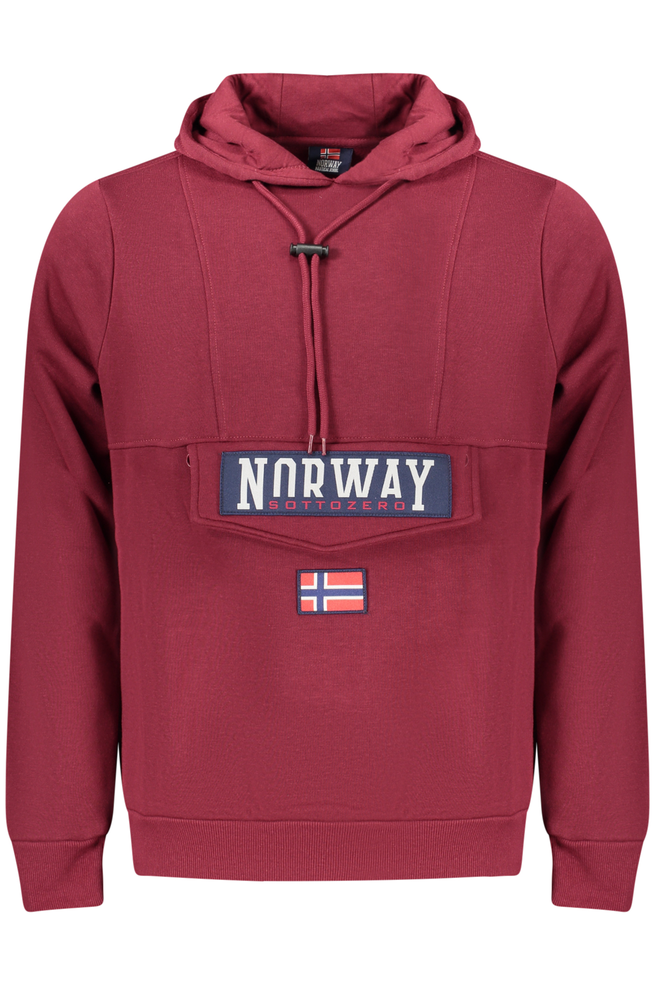 Φούτερ με κουκούλα NORWAY 1963 για άνδρες – Μωβ