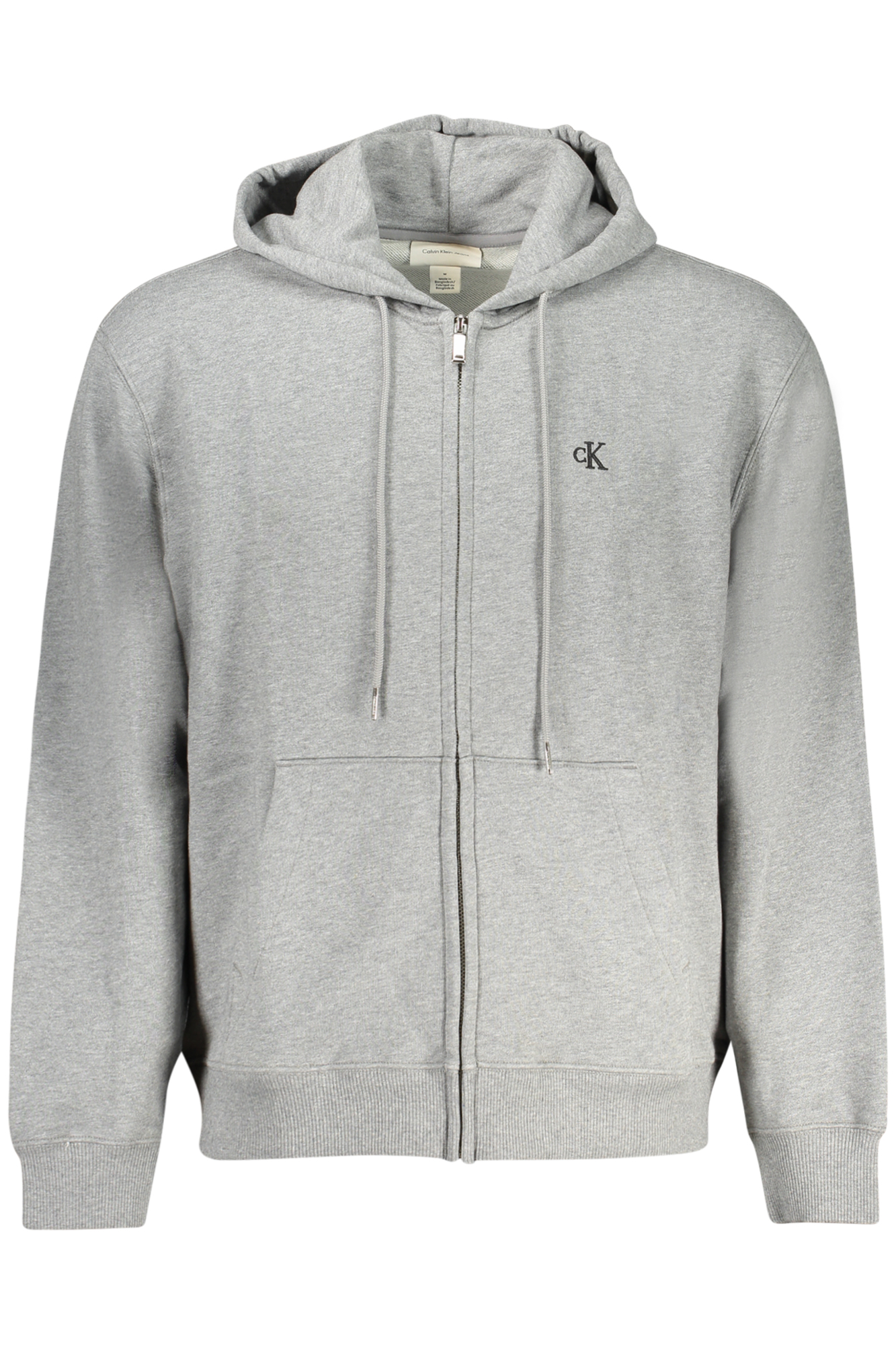 Ζακέτα φούτερ CALVIN KLEIN για άνδρες – Γκρι
