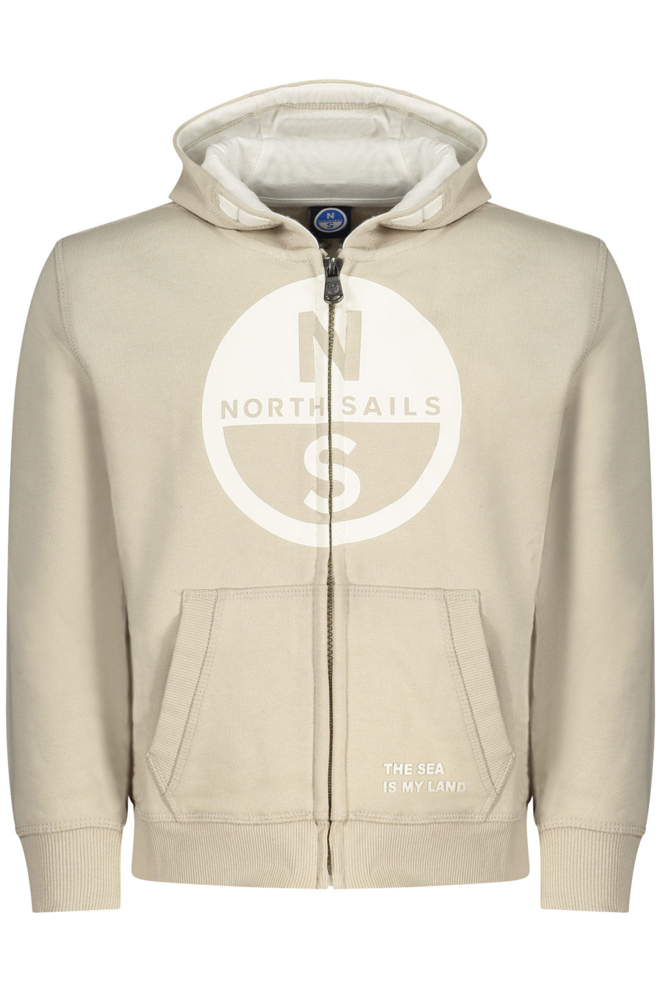 Ζακέτα φούτερ NORTH SAILS για αγόρια – Μπεζ