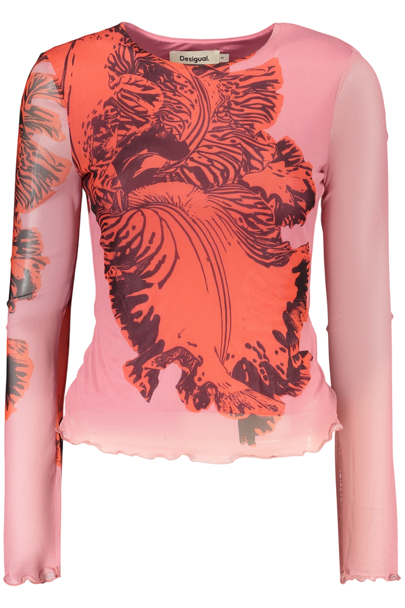 T-shirt DESIGUAL για γυναίκες – Ροζ
