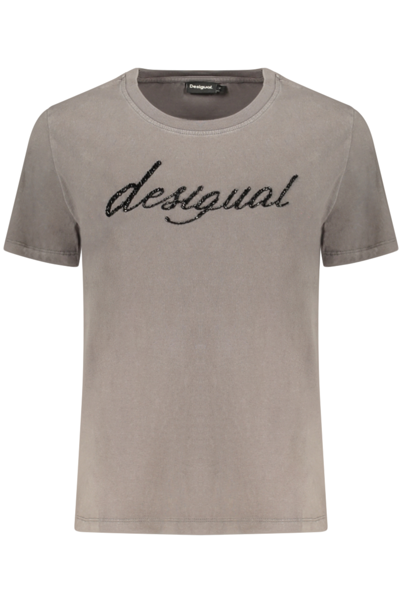 T-shirt DESIGUAL για γυναίκες – Γκρι