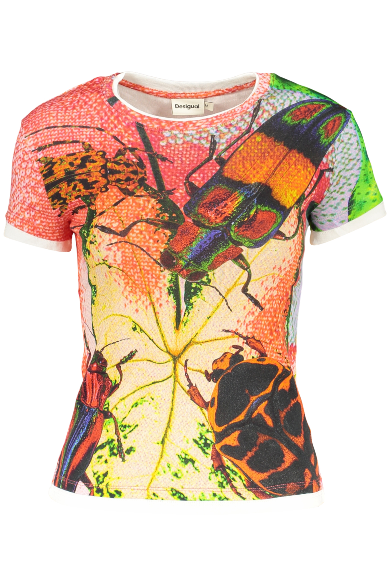 T-shirt DESIGUAL για γυναίκες – Κόκκινο