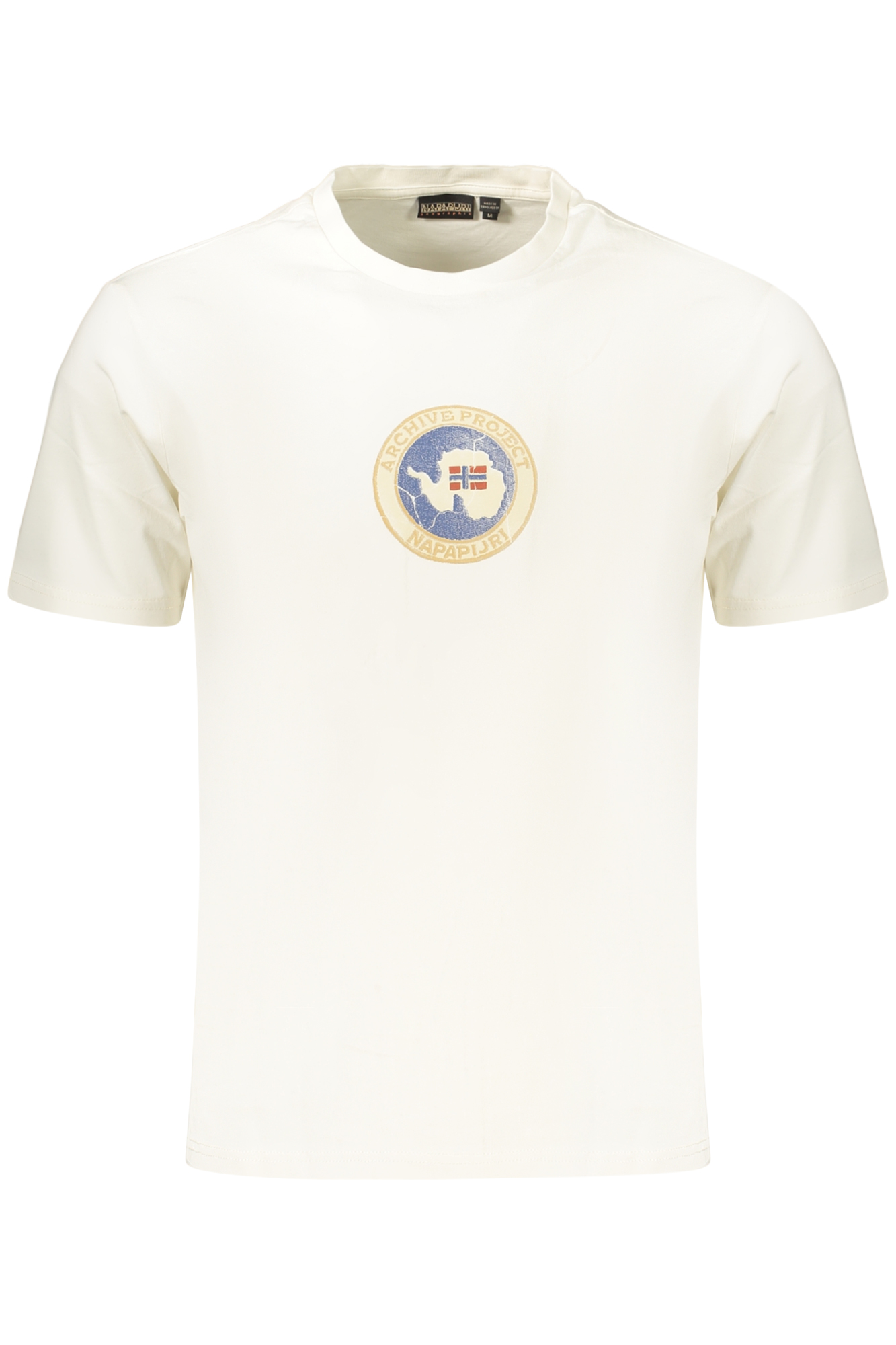 T-shirt NAPAPIJRI για άνδρες – Λευκό