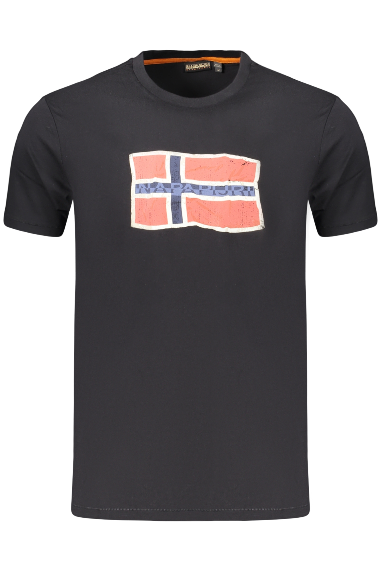 T-shirt NAPAPIJRI για άνδρες – Μαύρο
