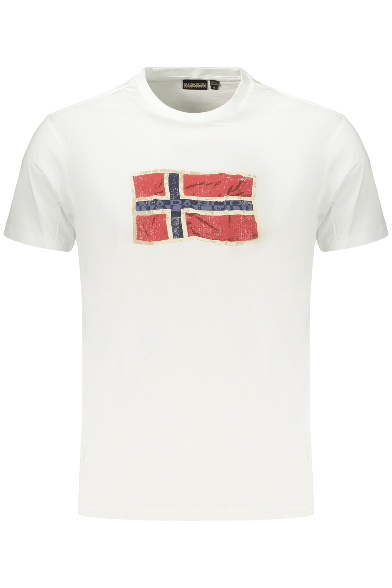 T-shirt NAPAPIJRI για άνδρες – Λευκό