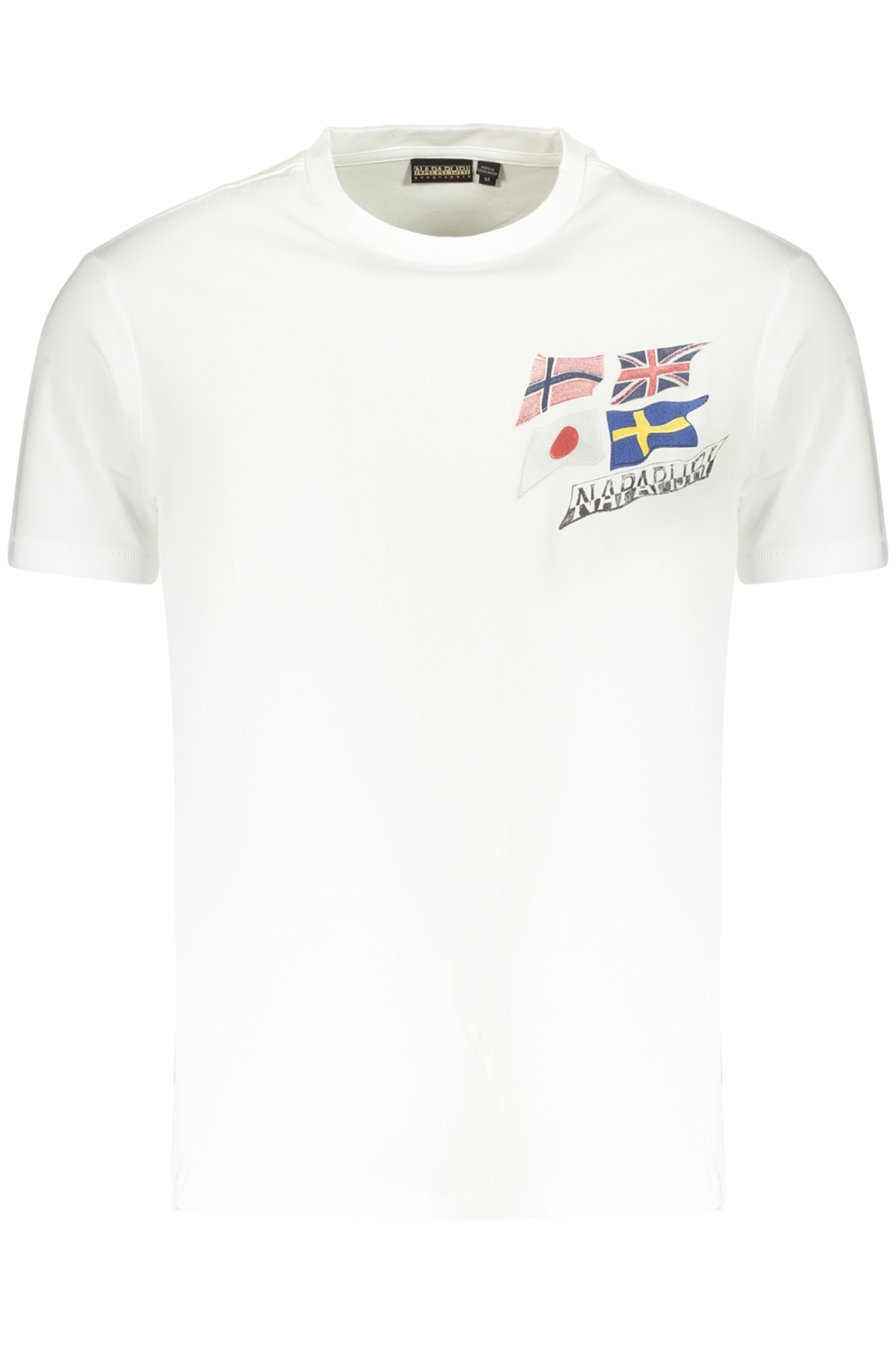 T-shirt Napapijri για άνδρες – Λευκό