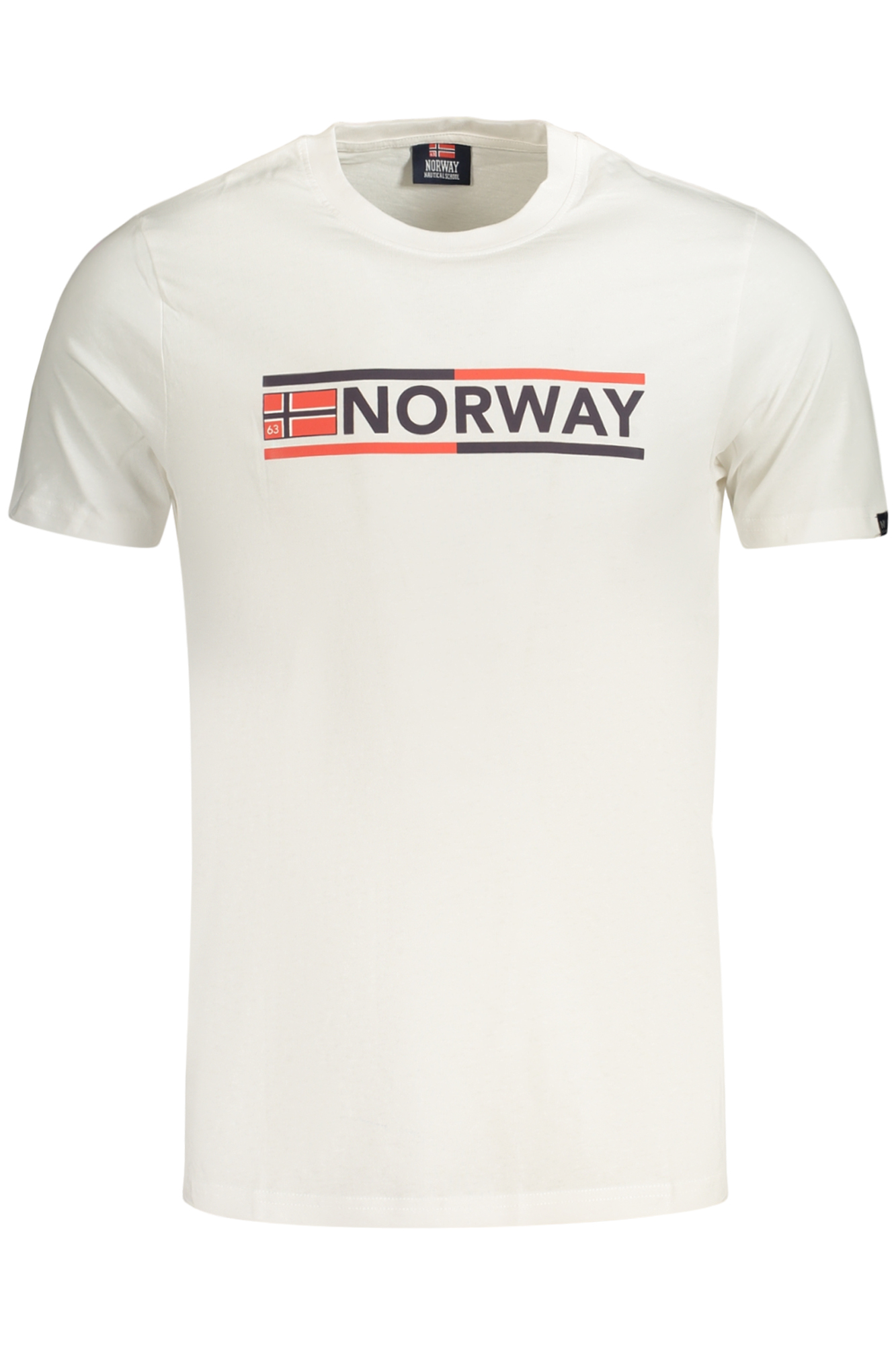 T-shirt NORWAY 1963 για άνδρες – Λευκό