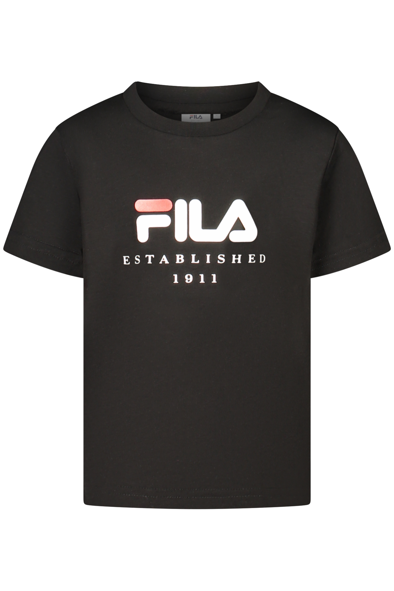 T-shirt FILA για κορίτσια – Μαύρο