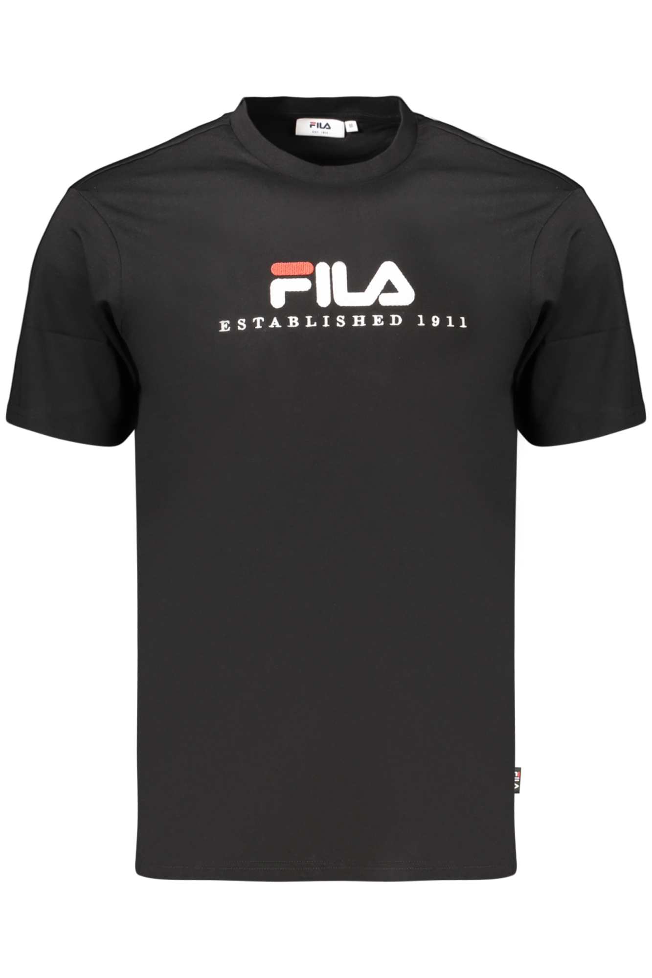 T-shirt FILA για άνδρες – Μαύρο