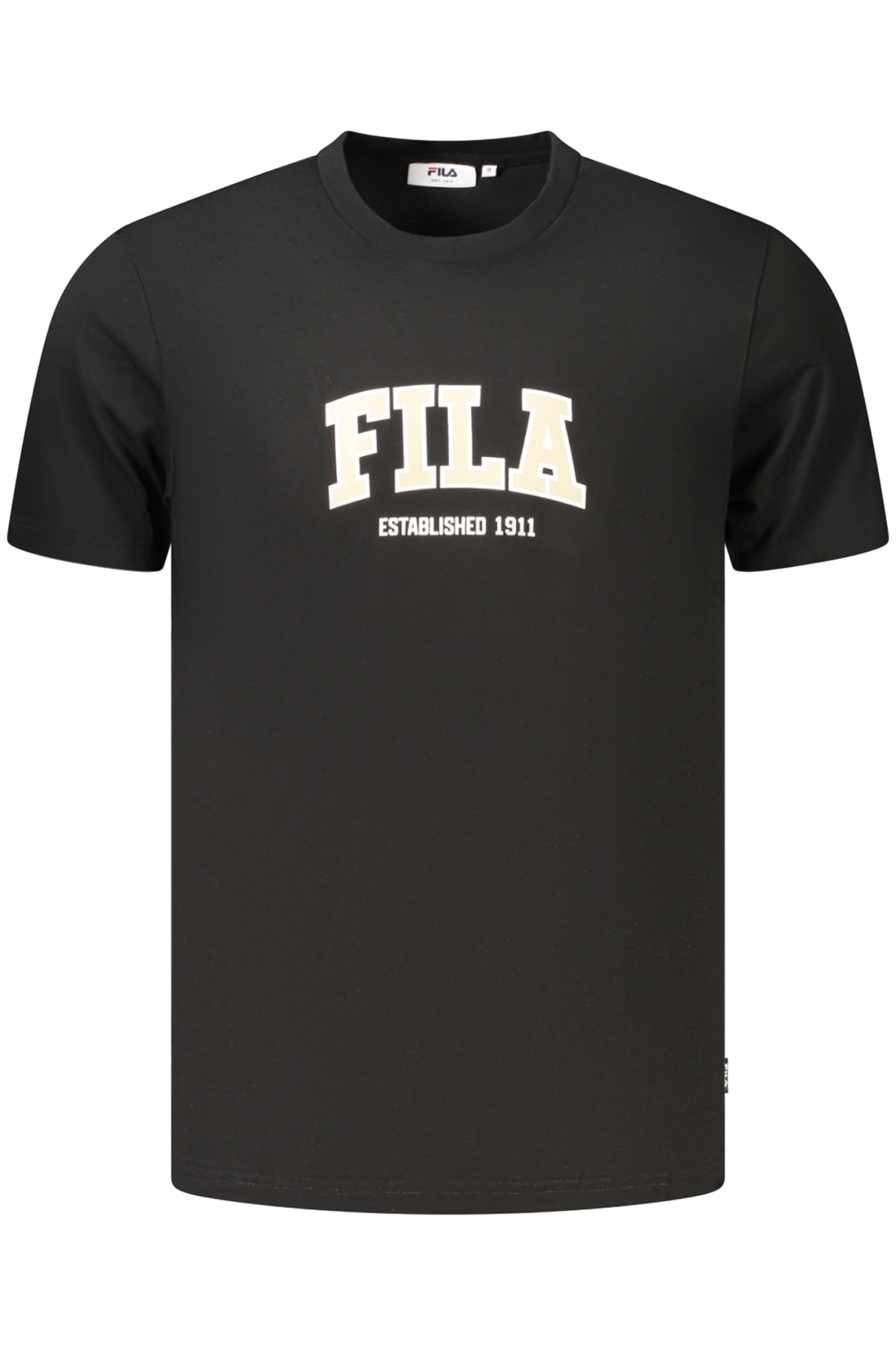 T-shirt FILA για άνδρες – Μαύρο