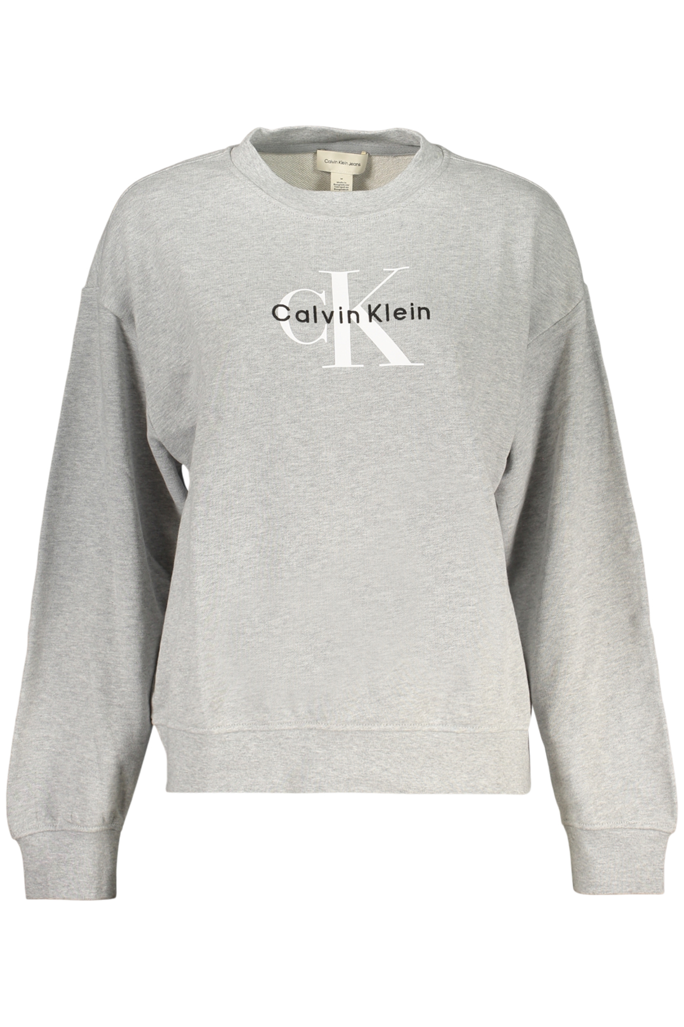 Φούτερ με κουκούλα CALVIN KLEIN για γυναίκες – Γκρι