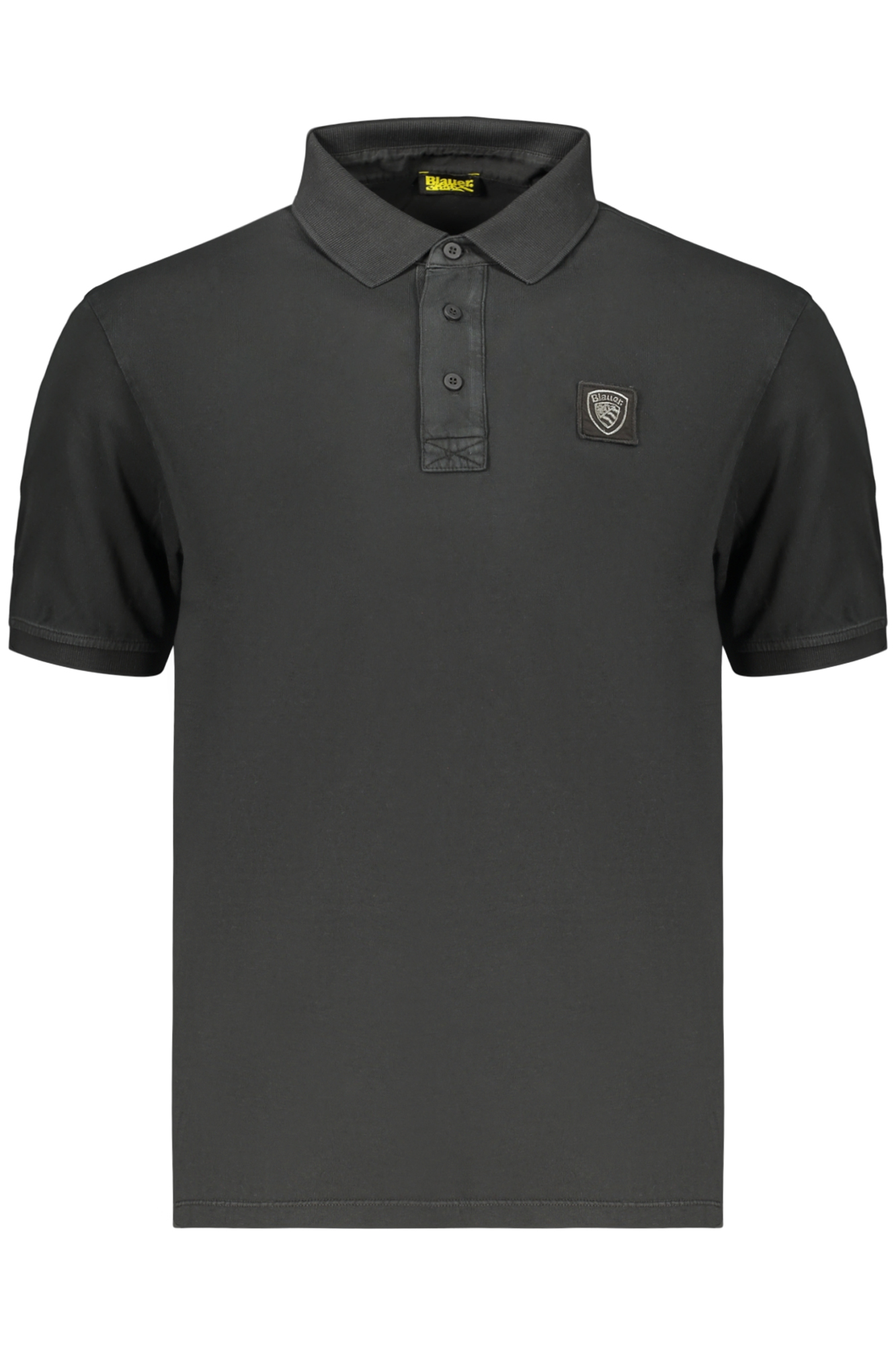 Μπλούζα πόλο BLAUER APPAREL για άνδρες – Μαύρο