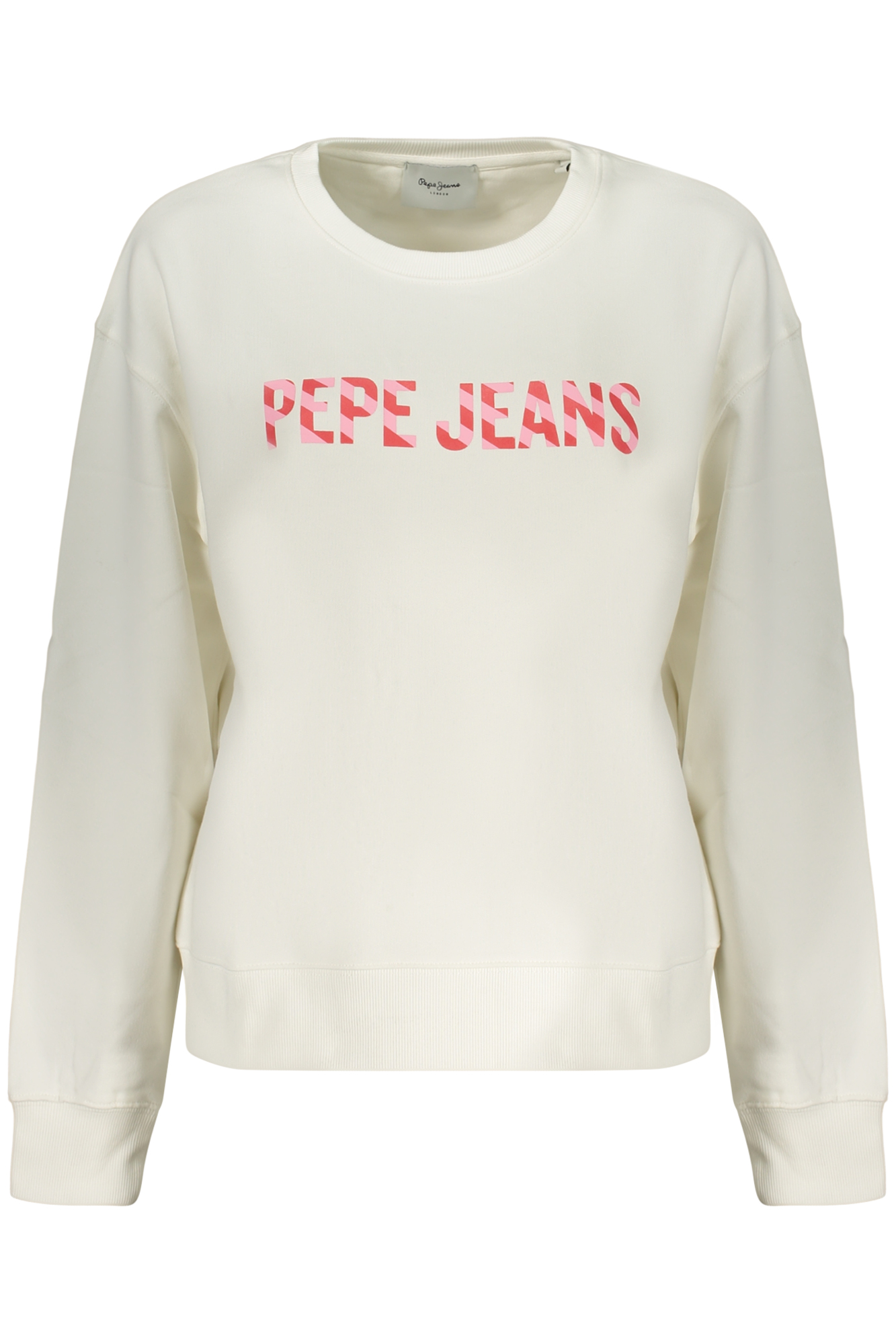 Φούτερ με κουκούλα PEPE JEANS για γυναίκες – Λευκό