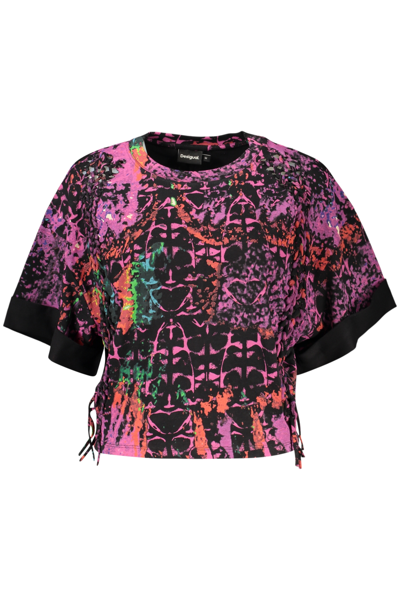 T-shirt DESIGUAL για γυναίκες – Μωβ