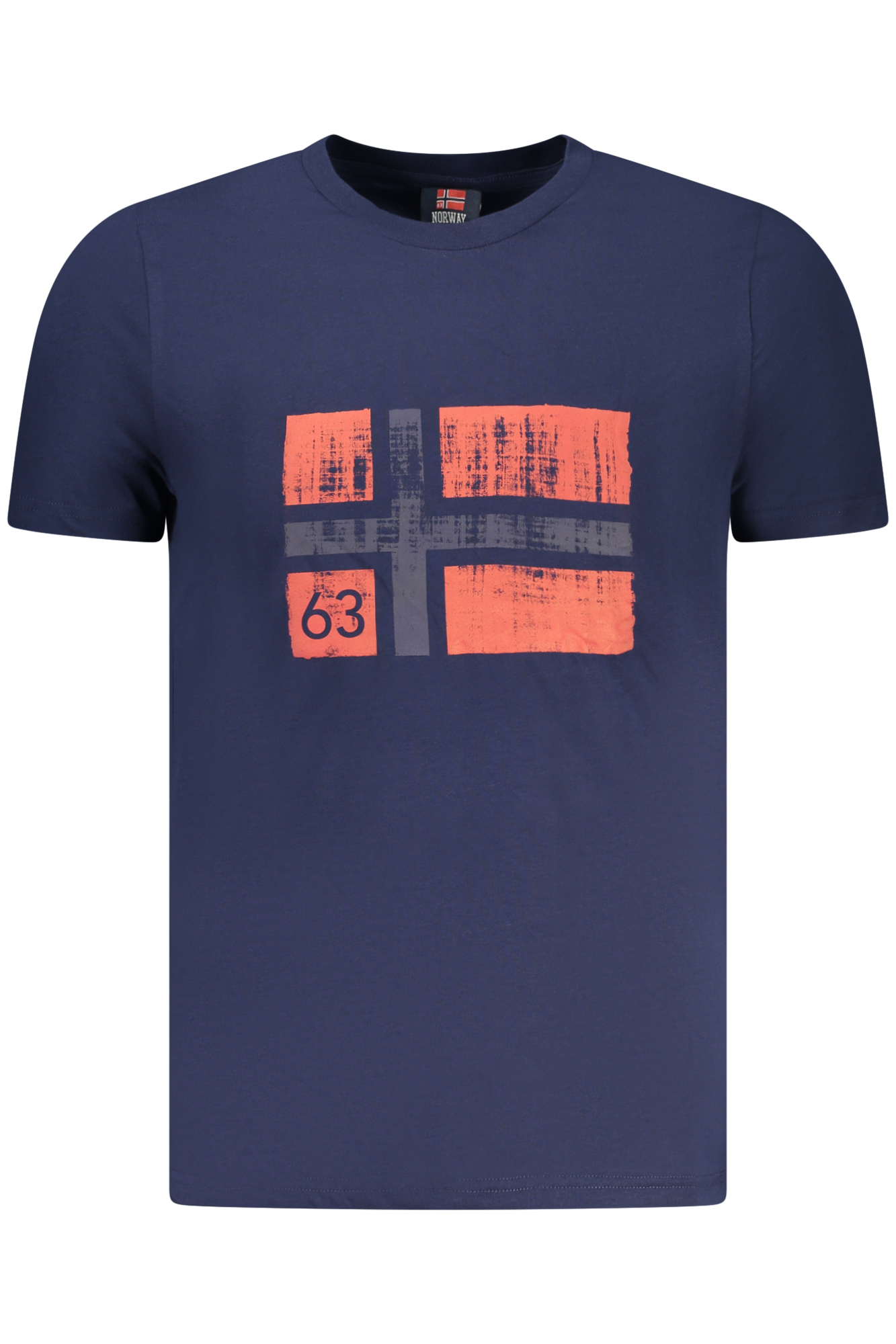 T-shirt NORWAY 1963 για άνδρες – Λευκό