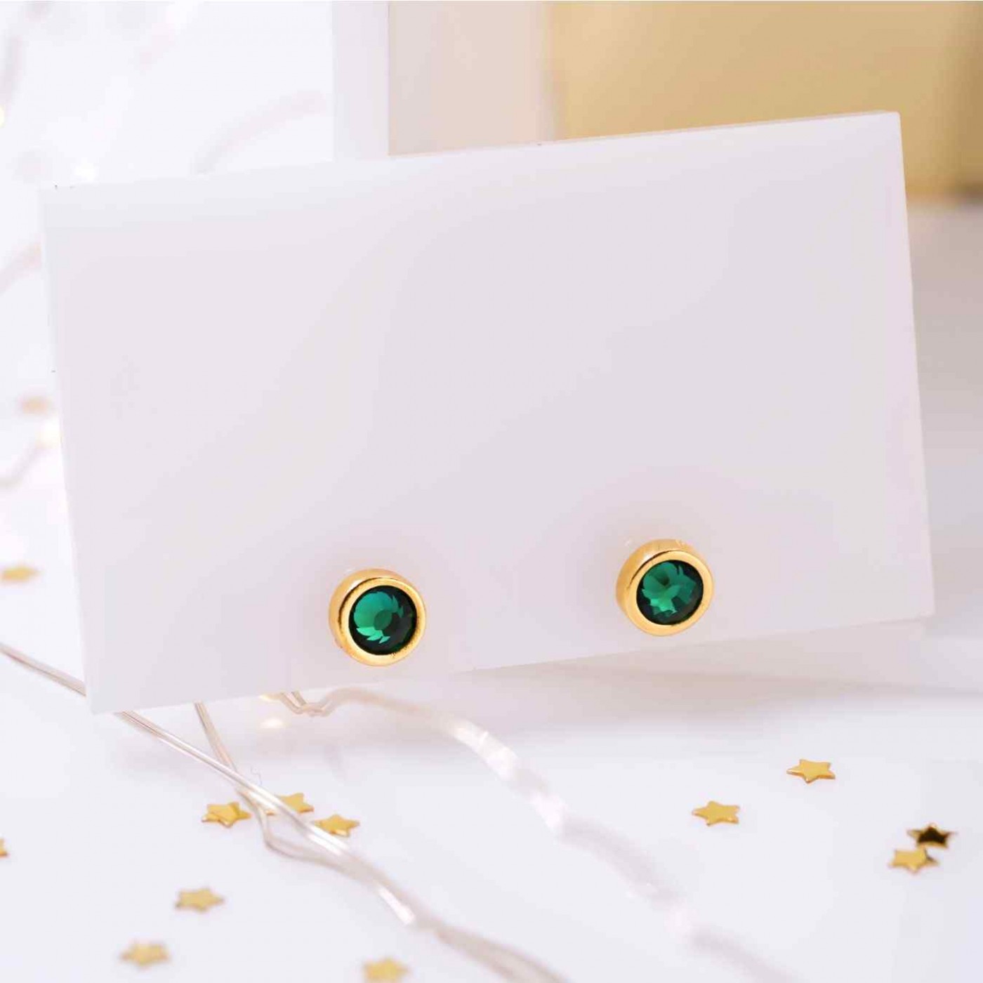 Σκουλαρίκια Toolittle – Mini Dots Jewelry: με Κρύσταλλα
