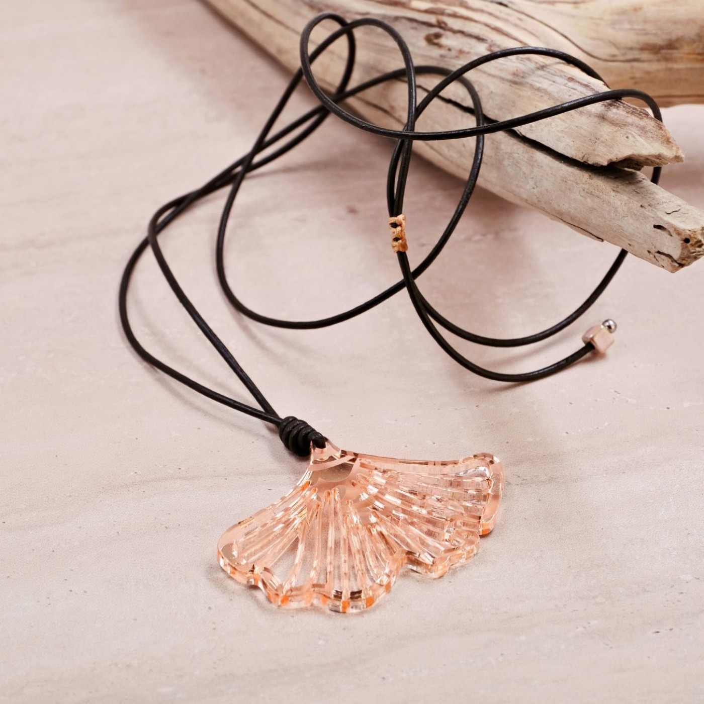 Κολιέ Toolittle – Nature – Ginkgo Biloba Leaf Pendant
