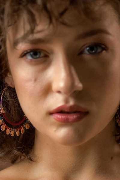 Σκουλαρίκια Toolittle – Jaipur Dark Red