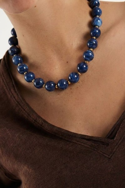 Κολιέ Toolittle – Stainless Steel Jewelry: Χειροποίητο με Πέτρες