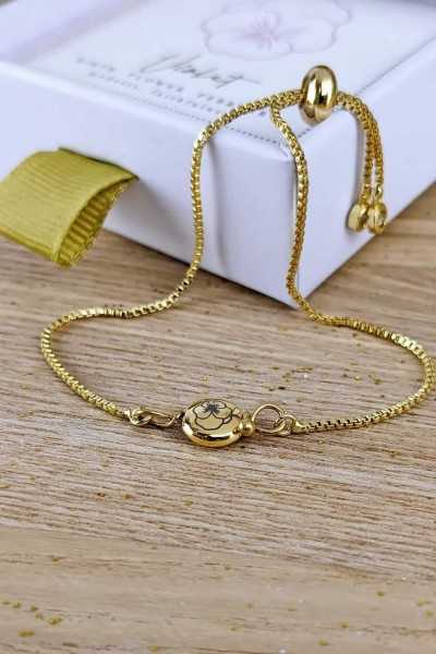 Βραχιόλι Toolittle – με λουλούδι γέννησης - Φεβρουάριος