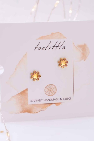 Σκουλαρίκια Toolittle – Stainless Steel Jewelry: Λουλουδάκια