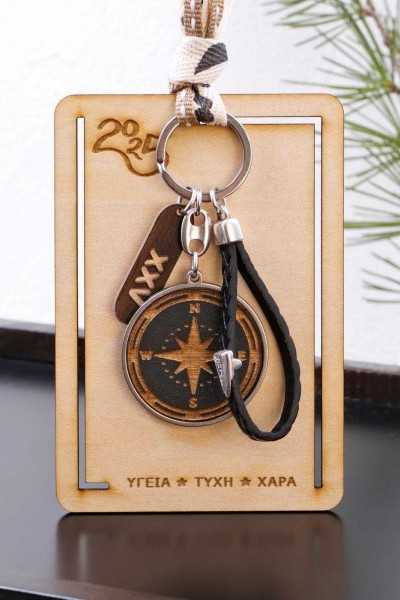Μπρελόκ Toolittle – Γούρι 2026 Compass