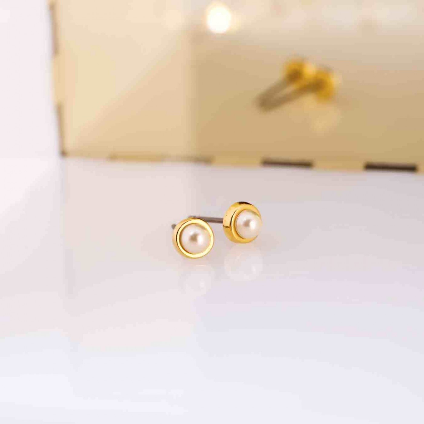 Σκουλαρίκια Toolittle – Mini Dots Jewelry: με Πέρλες