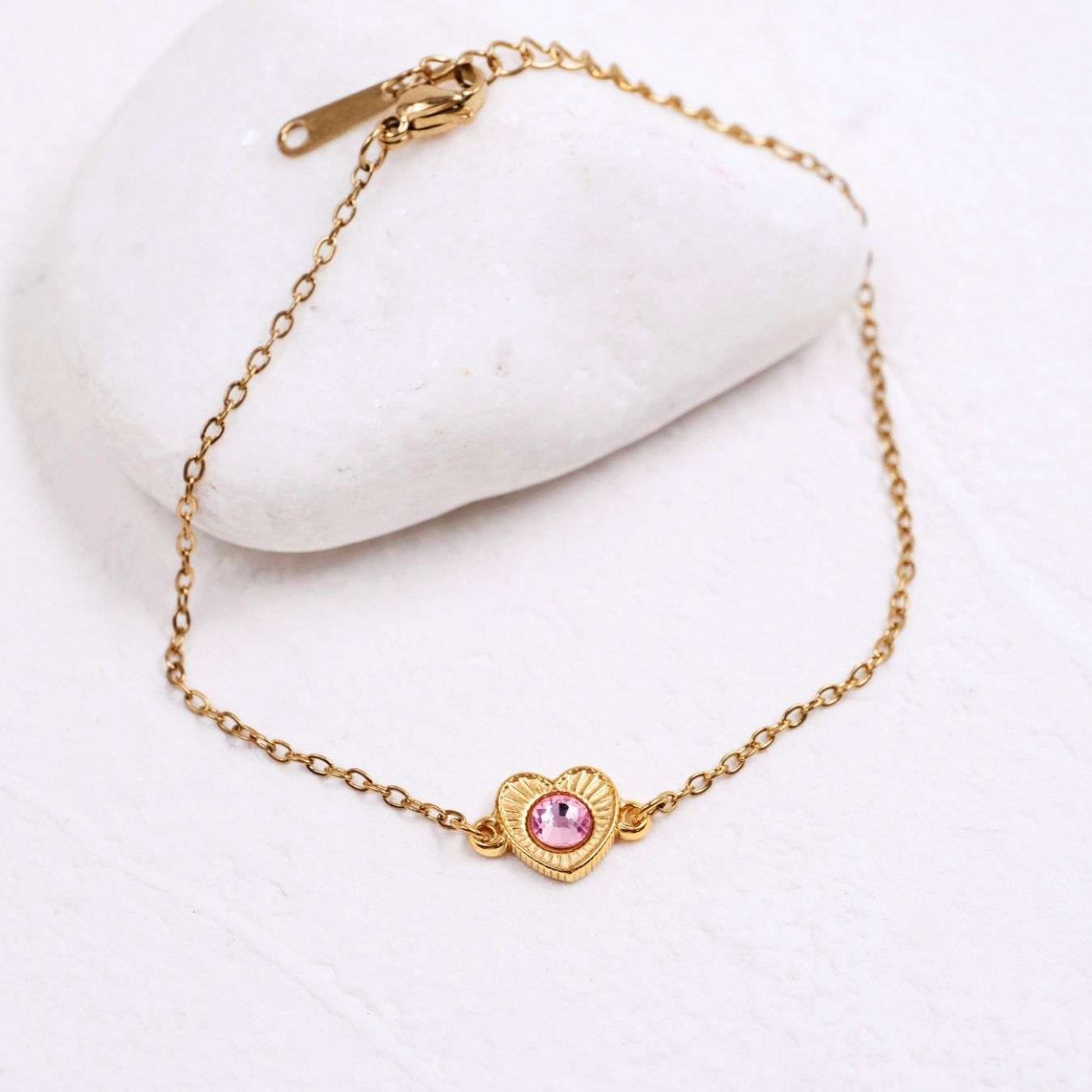 Βραχιόλι Toolittle – Stainless Steel Jewelry: Αλυσίδα Καρδιά