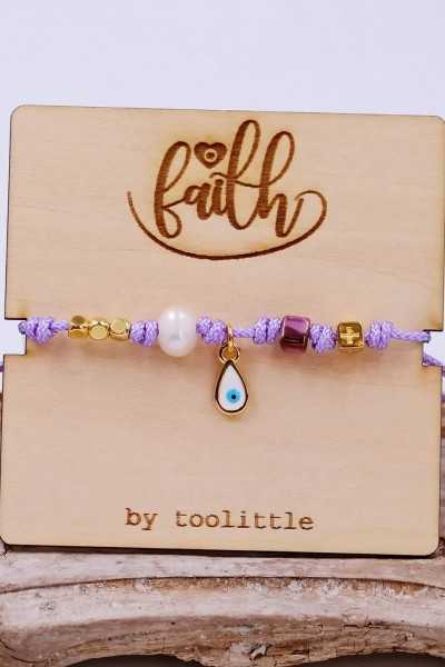 Βραχιόλι Toolittle – Μακραμέ Faith