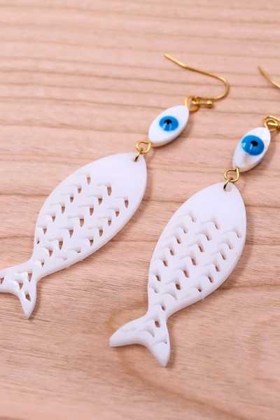Σκουλαρίκια Toolittle – inox Beach Collection