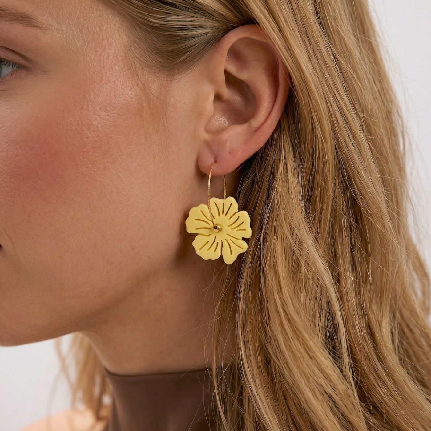 Σκουλαρίκια Toolittle – Nature Collection – Butter Yellow