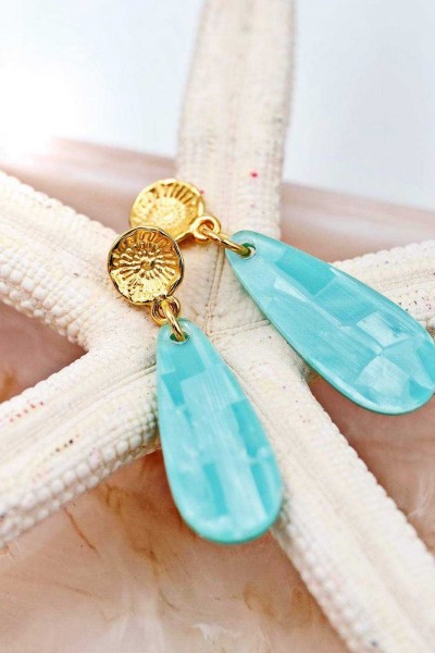 Σκουλαρίκια Toolittle – Island Resin Drops