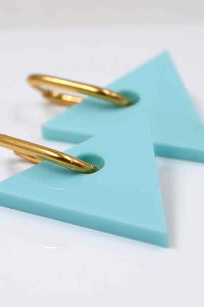 Σκουλαρίκια Toolittle – Plexiglass Triangle